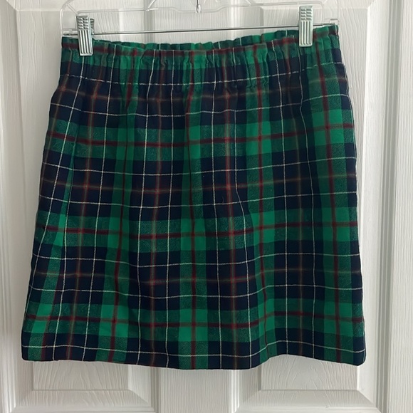 J Crew Plaid Skirt- Size 0 - Picture 1 of 3